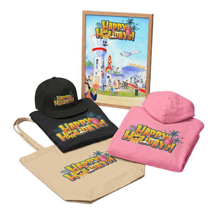 Merchandise Happy Holidays!
