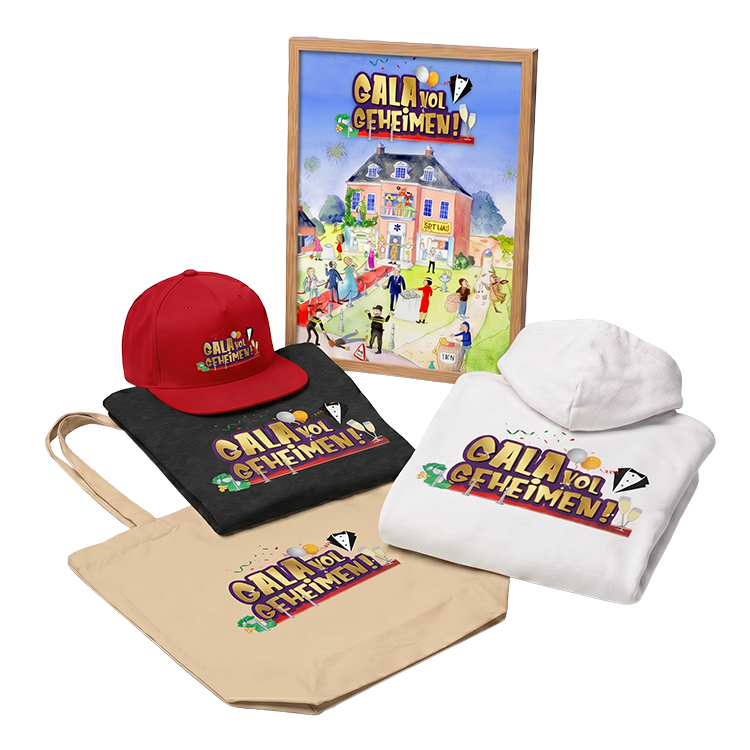 Merchandise Gala vol geheimen!